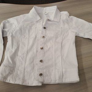 White jean jacket by Venus